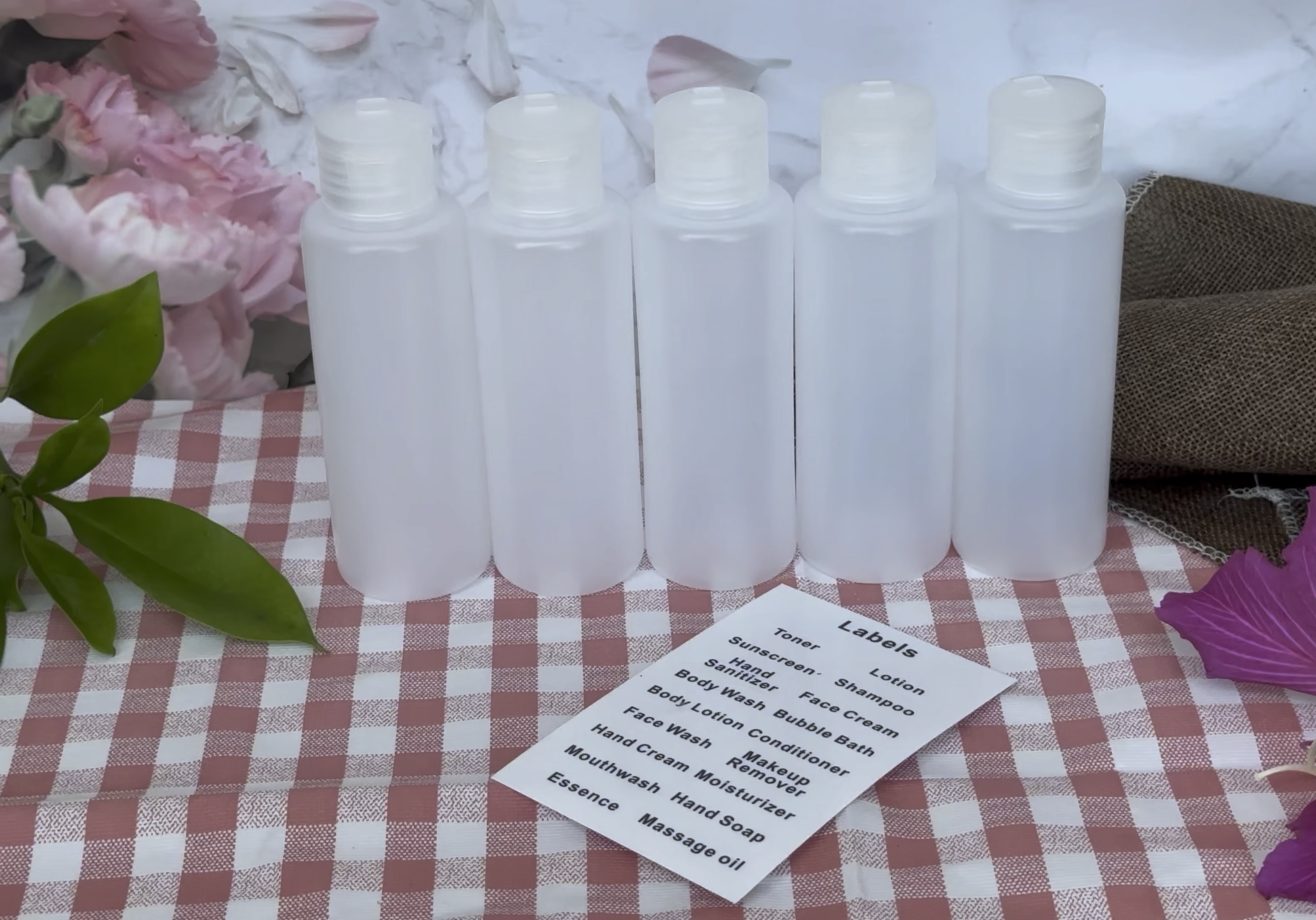 Amazon.com: DNSEN 3.4oz Travel Bottles for Toiletries TSA Approved